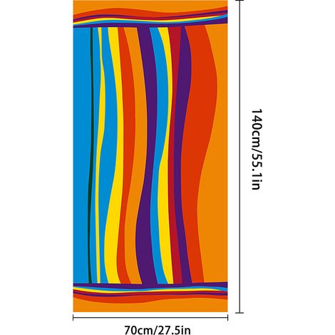 Strandtuch, ultrafeines, saugfähiges Strandtuch aus Fasern, bedrucktes Handtuch, Strandmatte