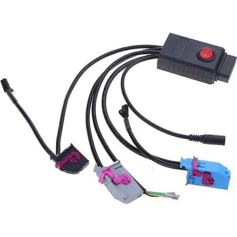 Câble de diagnostic 12V pratique pour test et débogage de l'électronique automobile, outil de vérification électrique voiture, connecteur de diagnostic auto, câble de test 12 volts. (1/4)