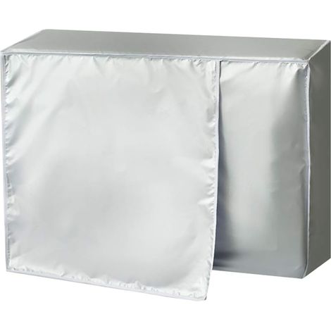 Copertura per condizionatore d'aria esterno, copertura per pompa di calore, copertura universale per motore del condizionatore d'aria, antipolvere, (105x40x75cm)