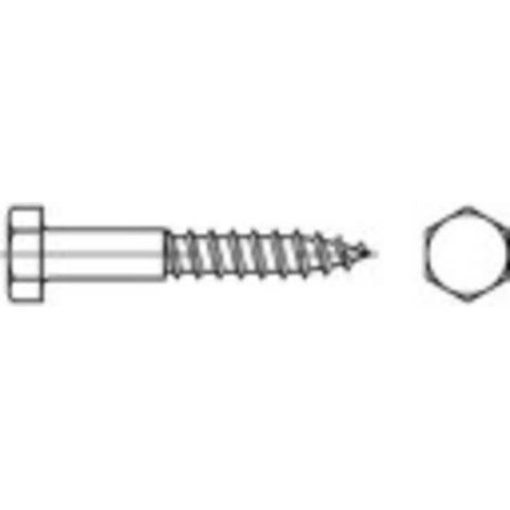 [NEUWERTIG] B-Ware Toolcraft Sechskantschraube Edelstahl A2 Außensechskant 8 Mm 55 Mm
