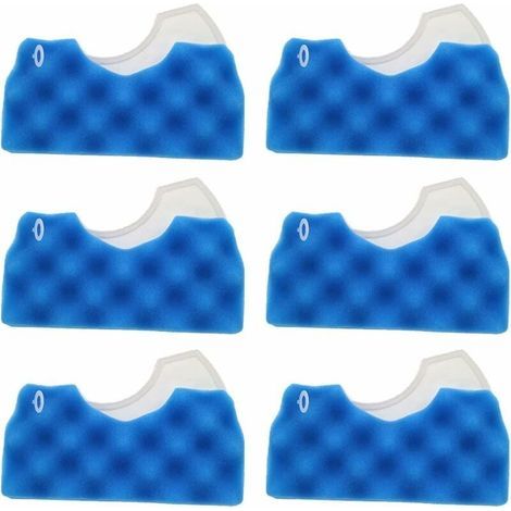 Lot de 6 filtres pour aspirateur Samsung Cup DJ97-01040C SC43 SC44 SC45 (1/5)