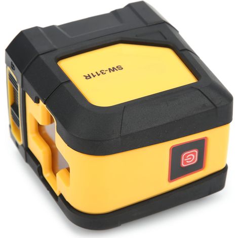 Niveau à bulle infrarouge SW-311R, outil de nivellement automatique, mesure laser horizontale et verticale (1/5)