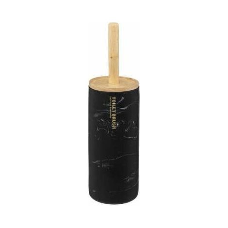 Wc-bürste lea schwarz mit marmoreffekt - 5five (1/4)