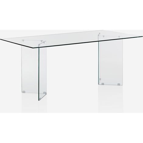 Mesa escritorio rectangular de cristal Dakar 180 (1/5)