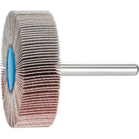 PFERD TOOLS Korund Fächerschleifer F Ø 50x15 mm Schaft-Ø 6 mm A240 für Feinschliff und Finish 10 Stk