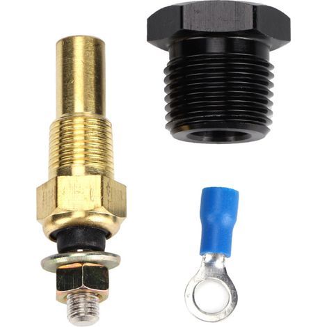 Adaptateur de capteur de température liquide refroidissement voiture – compatible Honda Civic & Integra K20/K24 – laiton chromé, 1 pièce (1/5)