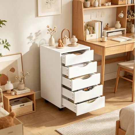 Mobiler Aufbewahrungsschrank,Aktenschrank,Walzenschrank,Bettschrank(nur mit Bettschrank) (1/5)