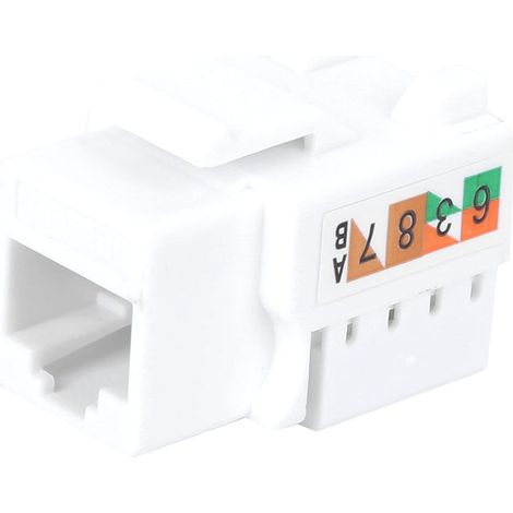 Module d'information pour câble réseau 3PCs, accessoires informatiques, port unique Cat5e RJ45-8P8C (1/5)