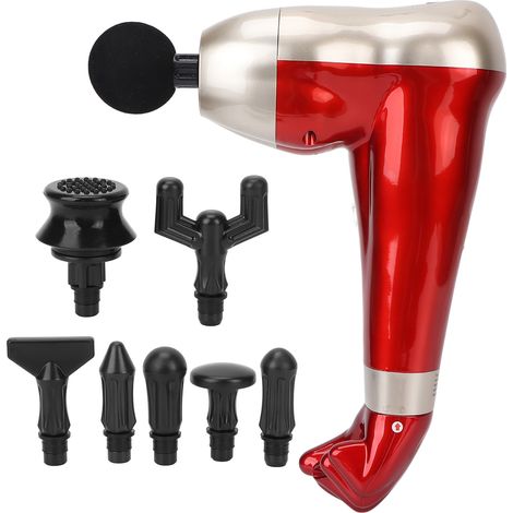 Pistolet de massage musculaire à percussion portable USB pour massage corporel profond, outil de massage électrique pour le corps (1/5)