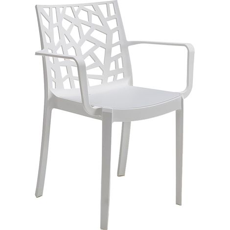 SEDIA IN POLIPROPILENE 'MATRIX ARMCHAIR' grafite