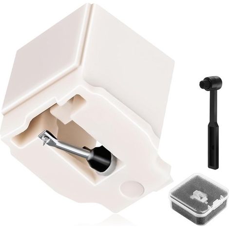 Ersatznadel für Audio Technica AT-LP60X/AT3600L/AT-LP2D mit Bürste und Diamant-Nadel (inkl. Bürste) (1/5)