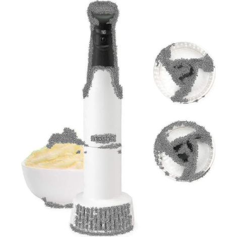 Presse-purée électrique, mixeur plongeant, outil multifonction 3 en 1 : mixe, réduit en purée, fouette (1/4)