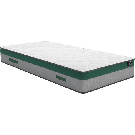 Materasso singolo a molle insacchettate 90 x 200 cm sp.22 cm - PRESTIGE di YSMÉE