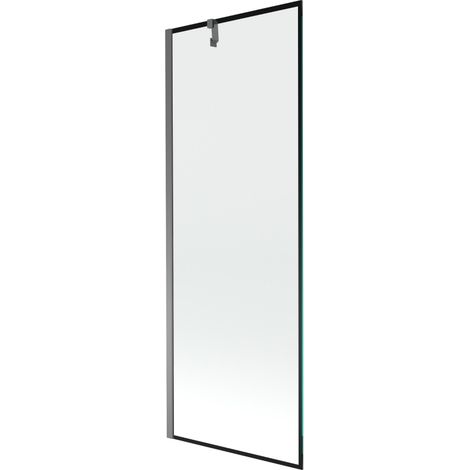 Paroi de baignoire Mexen Next 1 volet 70 x 150 cm, motif noir, gun metal - 895-070-000-00-70-95 (1/5)