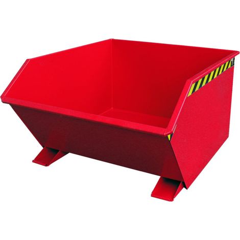 Bauer Südlohn Bac basculant GU 1000, peint, rouge feu