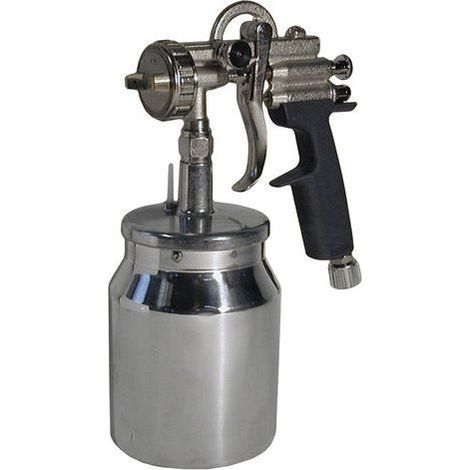Walmec 0680954 Aerografo per compressore Walmec UR PLUS professionale pneumatico colore Nero