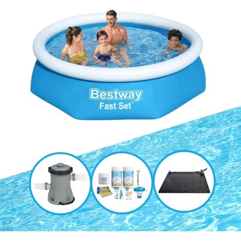 Bestway Bestway Fast Set Ronde - 244x61 cm - 4-pièces S22628 (1/5)