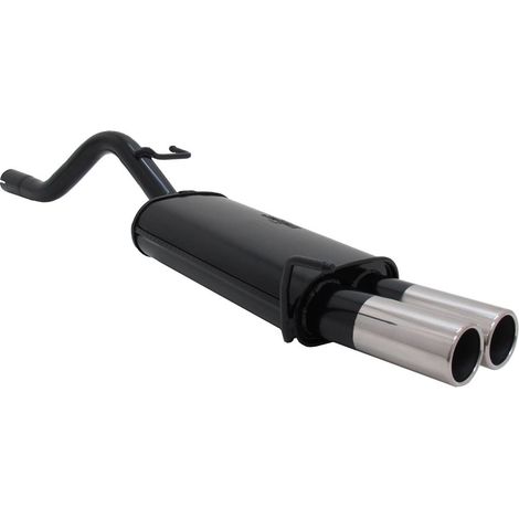 Silencieux Echappement Opel Corsa D 06/14 - 2x76mm-13755574