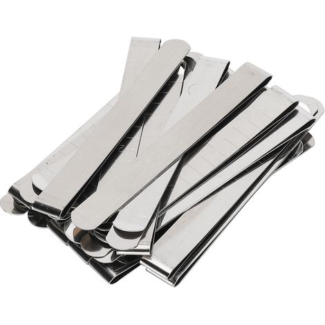 Set mit 20 Saumclips, 7,6 cm (3 Zoll) langes, festes Metallmesslineal, Bastelmarker und Nähzubehör (1/5)