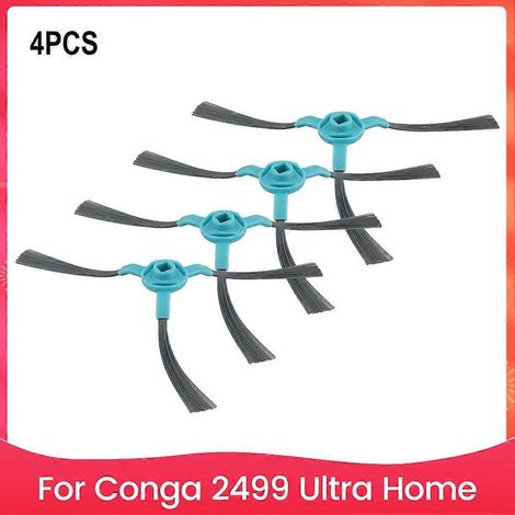 Brosse pour aspirateur 4pack Sweeping Machine Accessoires Side Brosse pour 2499 Ultra Home Advanced de remplacement Robot Aspirateur