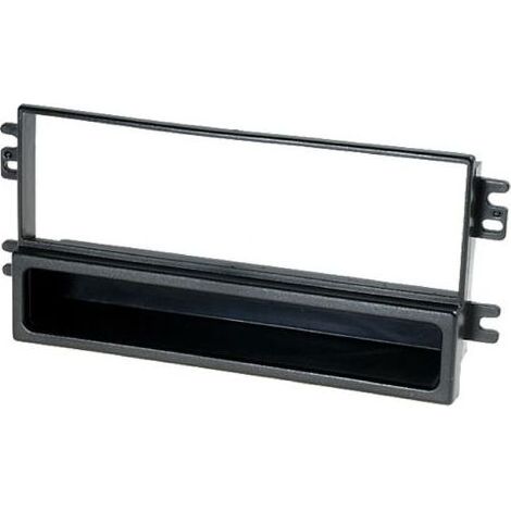Support autoradio 1Din compatible avec Kia Sorento ap02 avec vide-poche-Chrom (1/2)