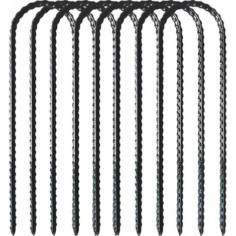 Piquets De Trampoline Piquets De Tente en Acier Ancrage Au Sol Ancre Trampoline Tente Piquet Ancre De Terre Piquets De Fixation (1/5)