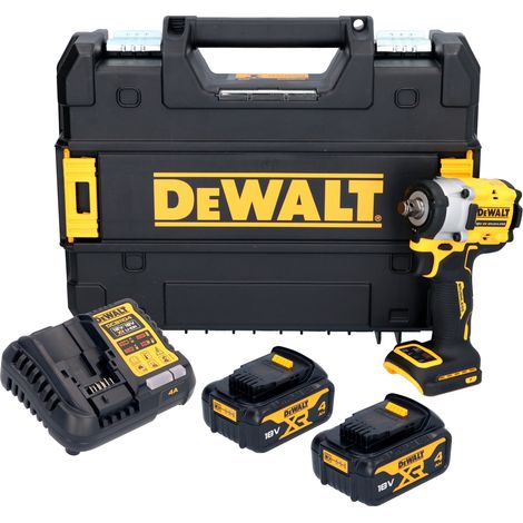 Llave de impacto sin cable DeWalt DCF 921 NT 18 V 400 Nm 1/2" sin escobillas + TSTAK - sin batería, sin cargador (1/5)