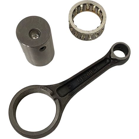 Pleuelstange für Motorradmotoren, kompatibel mit Zongshen CG200. Pleuelkopfgröße CG200: 41 mm. (1/4)