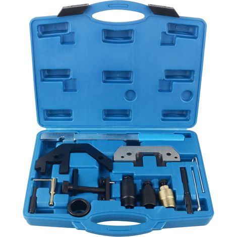 Attrezzo per la fasatura del motore, attrezzo di bloccaggio dell'albero a camme per BMW M41 M47 M51 M57 (1/5)