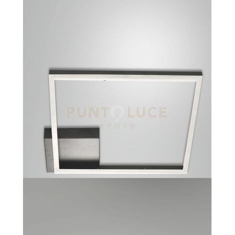BARD PLAFONIERA NERA A LED 3000K - 39W - 3880 lm  DIMMERABILE 45CM C/ACCESS