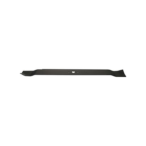 Anpassbares Messer für MTD Rasenmäher Modell Mod 450 – L: 762 mm, Zentralbohrung mit Stern, Achsabstand: 63,5 mm. Originalersatz: 742-0609
