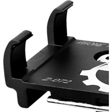Support de téléphone antichoc en alliage d'aluminium pour la conduite de motos. (1/5)