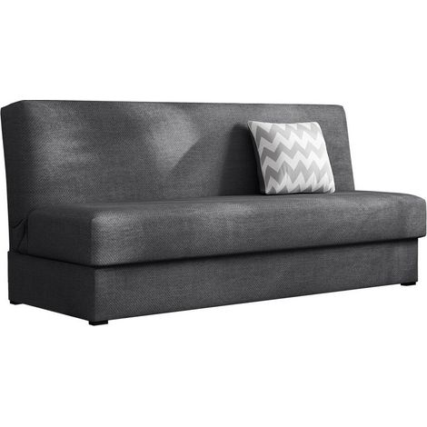 Canapé convertible Columbus 119, Enjoy 24 + Motif gris, Disponible, 0, 80x175x80cm