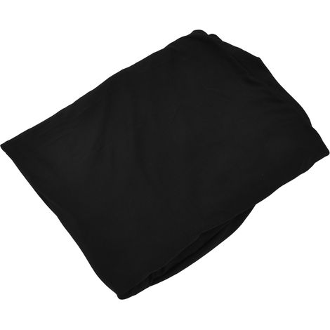 Rechteckige, knitterfreie, waschbare, universelle, schwarze Stretch-Tischdecke für Hochzeiten, Partys und Ausstellungen, Schwarz, 183 x 76 x 76 cm (6 Fuß) (1/5)
