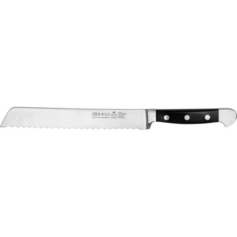 Güde Alpha Coltello da Pane 21 cm in Acciaio Inossidabile