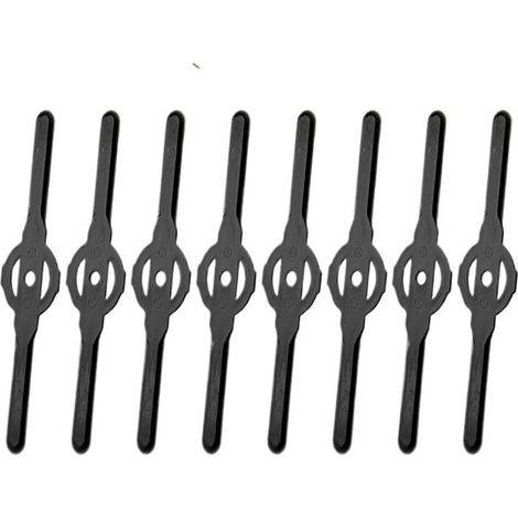 1 Satz Kunststoffklingen für Gartenrasenmäher, elektrische Rasentrimmer-Sets, Akku-Rasentrimmer (20 Stück) (1/5)