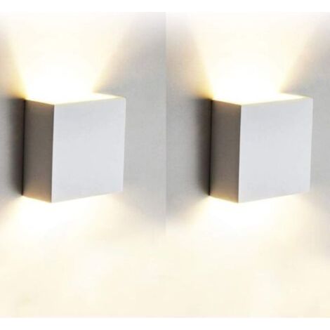Modern LED Indoor Wall Lights, 3000K Warm White Aluminum Wall Lamps, Lighting Fixtures for Living Room, Bedroom, Bathroom, Kitchen, Dining Room (1/4)