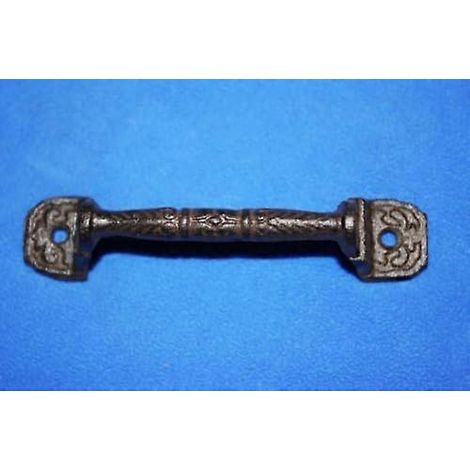 Vintage-Möbelgriffe, Set mit 14 cm (5,5 Zoll) HW202, robuste Schubladengriffe aus Gusseisen für Möbel im Landhausstil. (1/3)