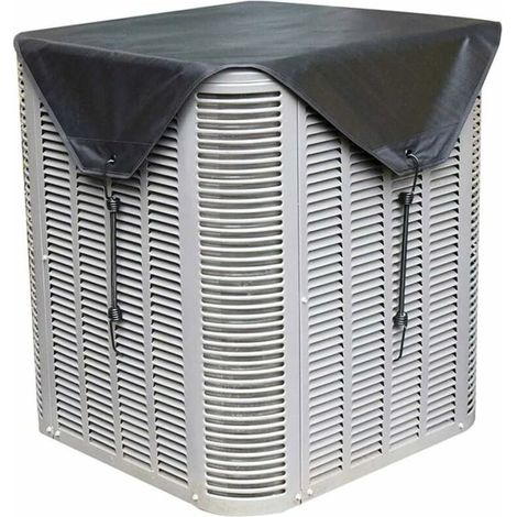 Climatiseur extérieur Couvercle de Protection Couvre à poussière Couvercle de la poussière Bouclier de climatisation 91x91cm (1/5)