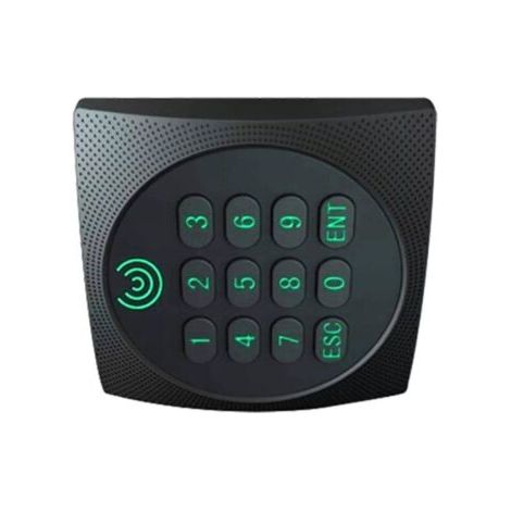 NALOOKAMIC  Lecteur RFID Wiegand KR602M 34/26 bits 13,56 MHz Mi pour contrôle d'accès, prend en charge la carte NFC, le mot de passe avec clavier LED