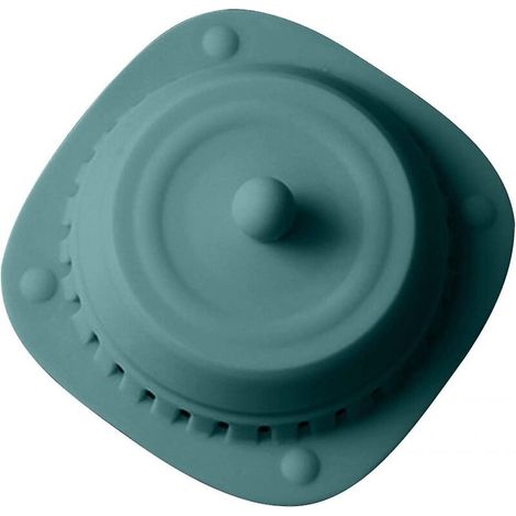 3 pièces accessoire d'évier couvercle de drain de sol en silicone, attrape-cheveux en silicone avec ventouse, attrape-cheveux de vidange de baignoire avec ventouse pour salle de bain (1/3)