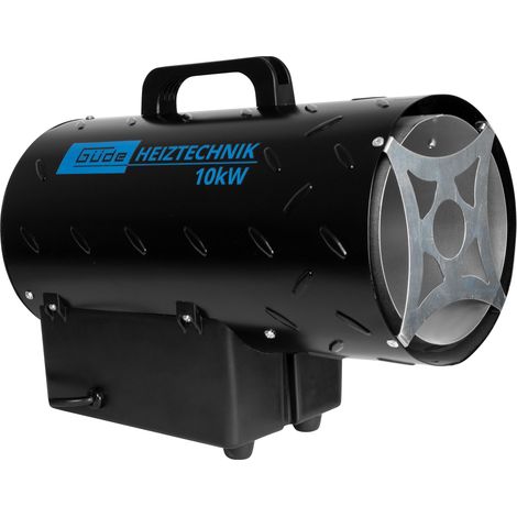 Güde 85112 Termoventilatore a gas GGH 10 L, Tubo del gas (1,5 m), Riduttore di pressione (700 mbar) (1/5)