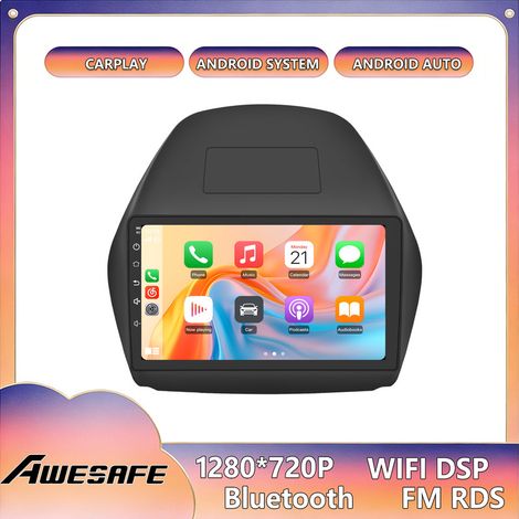AWESAFE Autoradio Android 13 per Tucson 2 ix35 (2011-2014) 2GB+32GB 9'' Schermo Touch CarPlay Android Auto GPS WiFi FM (1/5)