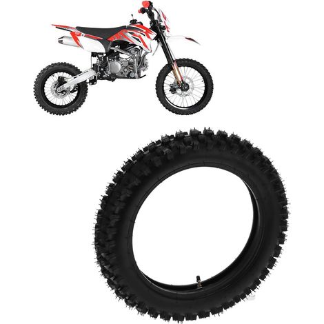 Chambre à air 90/100-14 universelle pour moto tout-terrain et dirt bike, kit accessoire (1/5)