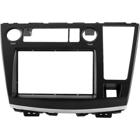 Kit d'habillage de panneau de façade pour autoradio double DIN avec lecteur DVD et adaptateur pour Nissan Elgrand E51 (2004-2007) (1/5)