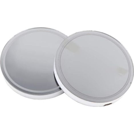 Support Pour Gobelet Avec Éclairage Led - Capteur De Luminosité Et De Mouvement - Mode Respiration/Changement Automatique De Couleur - 2 Pièces