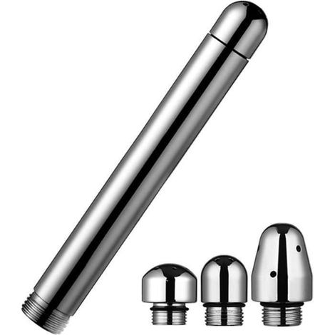 HAOLIP-EMBOUT DE DOUCHE POUR LAVEMENT + 3 POMMES DE DOUCHE EN ALUMINIUM