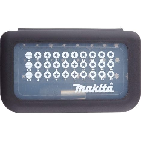 Makita D-30667 - Estuche 30 puntas de atornillar + portapuntas magnetico (1/3)