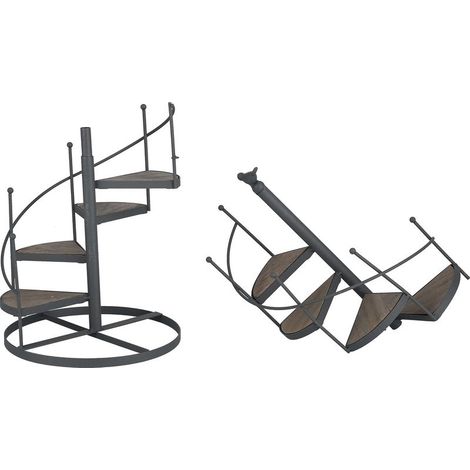 Étagère à plantes décorative de Style européen, support multifonctionnel en fer forgé, facile à installer pour le balcon et le salon (1/5)