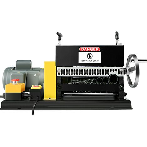 VEVOR Máquina de Pelacable 400 W Máquina Peladora de Cables Electrica Automática 1,5 mm a 38 mm Velocidad 1400 rpm Adecuado para Varios Tipos de Cable Redondo y Cable Plano con Cubierta (1/5)